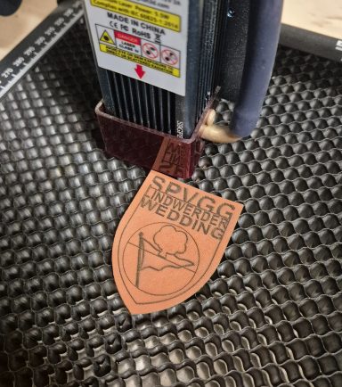 Individuelles Patch für Caps